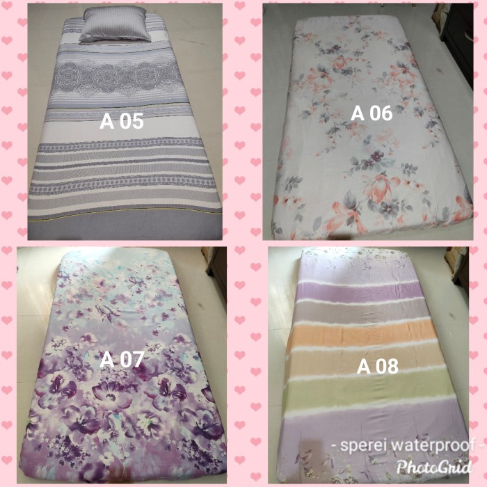 [New Ori] Sprei Sutra Tencel 100X200X50 Terbatas