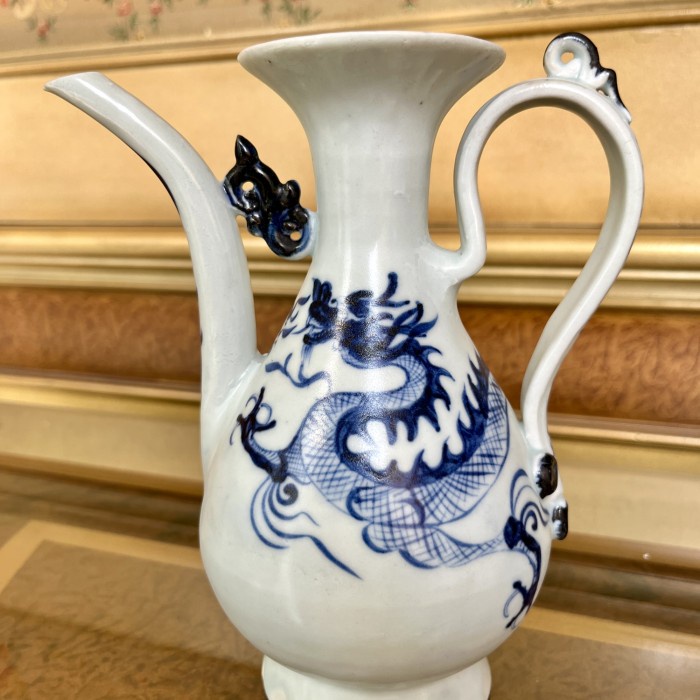 [Baru] Teko Antik Motif Dinasti Yuan/Pajangan Barang Antik/ Barang Kuno/ Terbatas