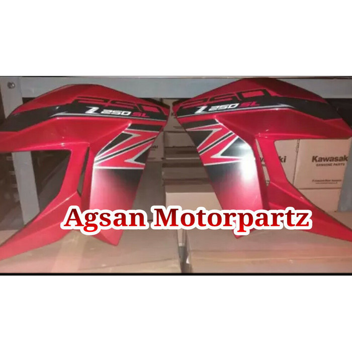 [Original] Fairing Ninja Z250 Sl Merah Original Kawasaki Berkualitas