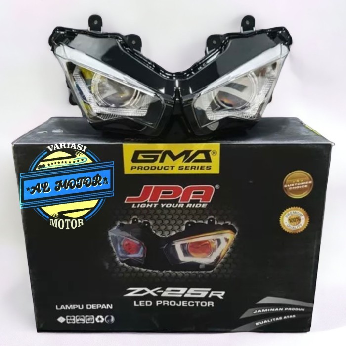 [Ori] Lampu Depan Hid Projie Jpa Kawasaki Zx25R Zx 25 R Terbaru