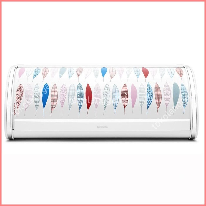 [New] Brabantia Pauline Tempat Roti Roll - Putih/Pink Terbaru