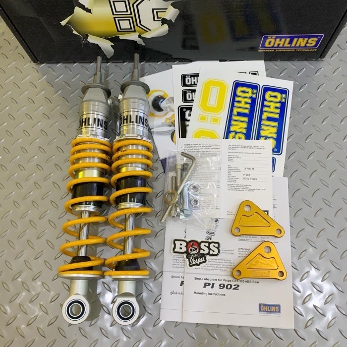 [Ori] Shock Ohlins Pi 902 Rear Vespa Gt Series Gts Gtv Terbaru