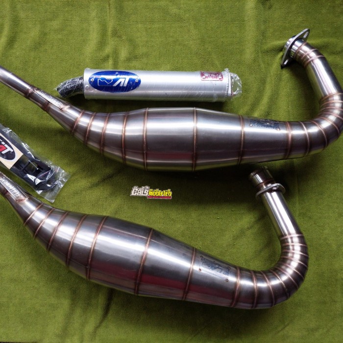 [Original] Knalpot Stainless Ninja R Ss Rr Non Cobra Ori Aitech Type X1 C  X2 L Terbaru