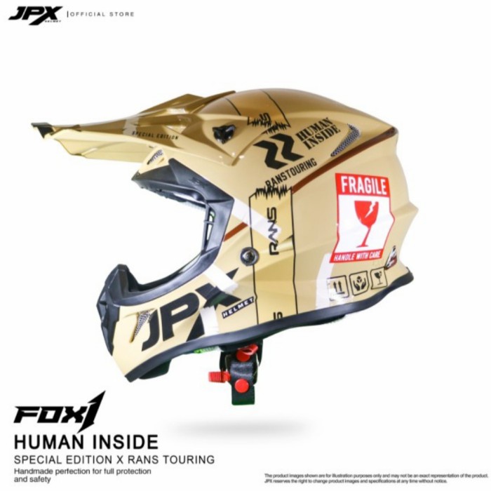 [Ori] Helm Cross Jpx Human Inside Doff Moca Limited