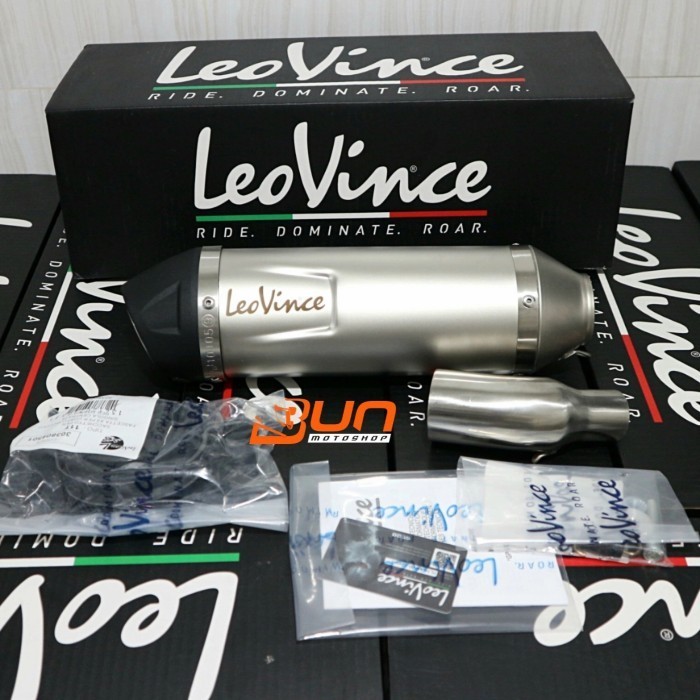 [Original] Leovince Lv One Mini Slip On Original Ninja 250Fi Z250 Limited