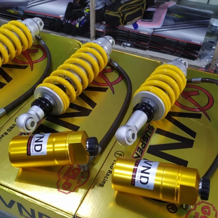 [Ori] Mono Shock Breaker Belakang Vnd Ak 333 Satria 2 Tak Uk 250 Mm Limited