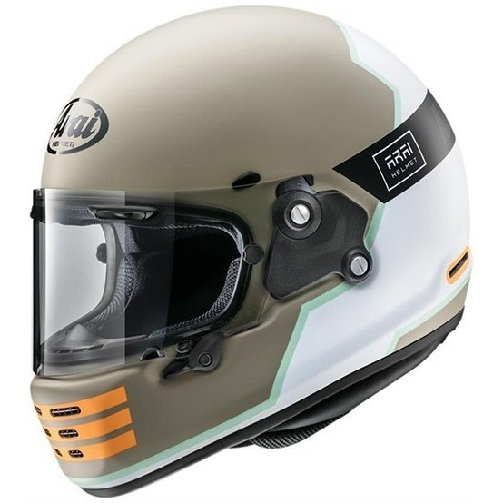 [Ori] Arai Rapide Neo Overland Beige  Helmet Full Face  Arai Original Sni Berkualitas