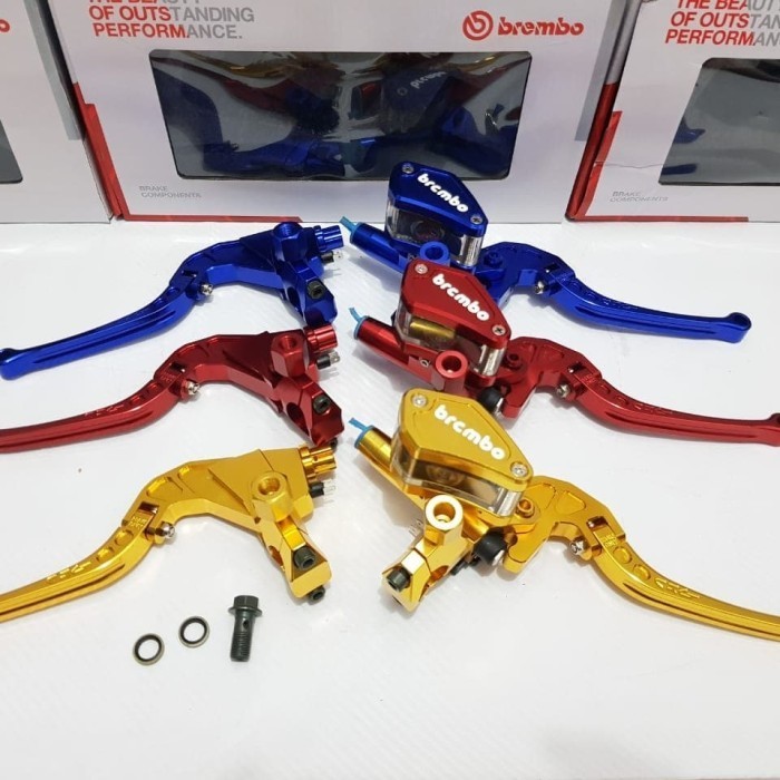 [Original] Master Rem Tabung Cnc Brembo R15 R25 Ninja R Ninjarr Fino Scoopy Beat Limited