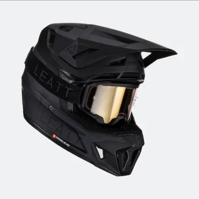 [New] Helm Leatt 7.5 V23 Mx Leatt Helmet Stealth Black Doft Terbaru