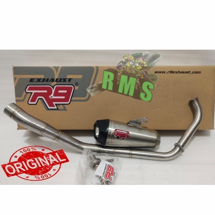 [Original] Knalpot Mx King R9 New Alpha Series Fullsystem - Knalpot R9 Alpha Limited