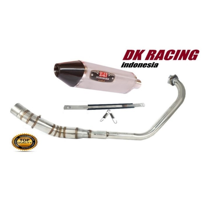 [Original] Knalpot Racing Yamaha R15 Yoshimura R77 Titan Fullsystem Terbatas