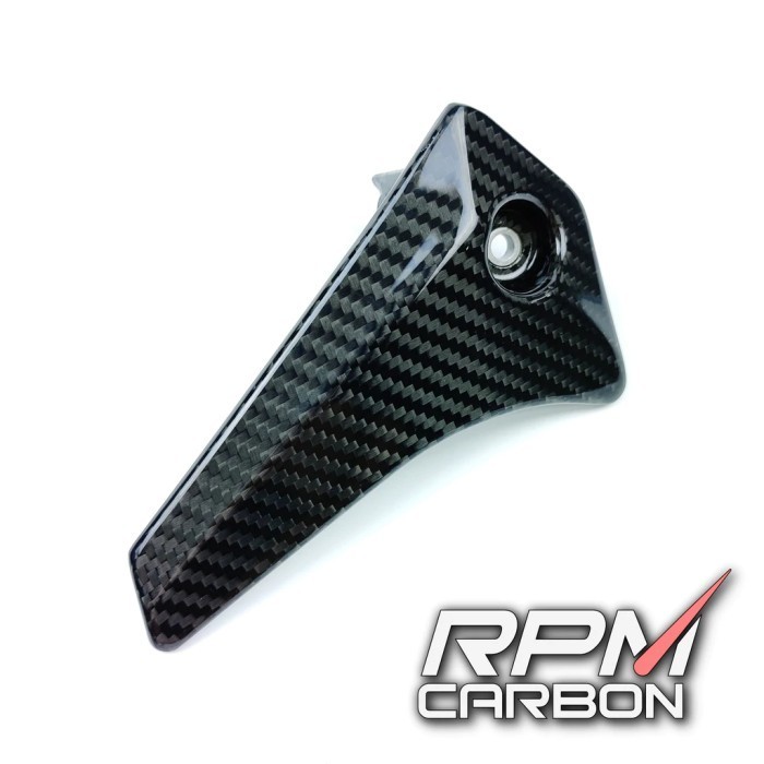 [Original] Rpm Carbon Kawasaki H2 / H2 Sx Carbon Fiber Rear Sprocket Cover Gloss Berkualitas