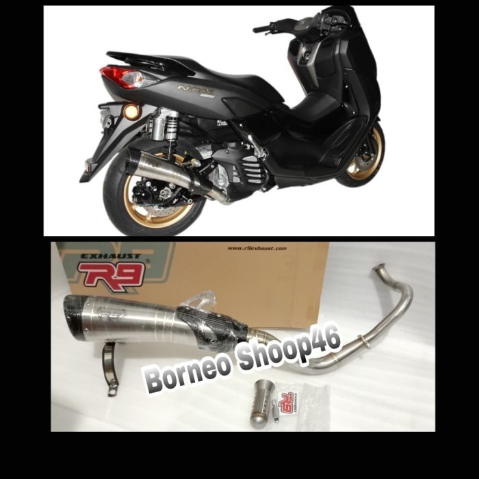 [Original] Knalpot Racing R9 H2 Nmax Full System Free Db Killer Original R9 Nmax Terbatas