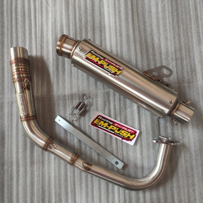 [Original] Knalpot Racing Empush Exhaust Vario New Led Old 125 150 Terbatas