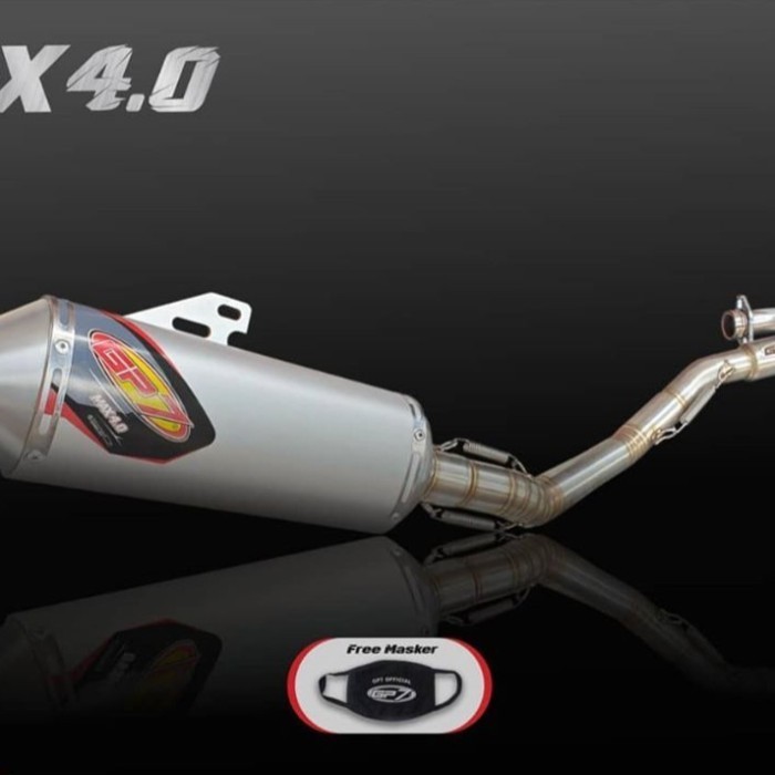 [Original] Knalpot Merek Gp7 Ori Type Max 4.0 Yamaha Wr155R Diskon
