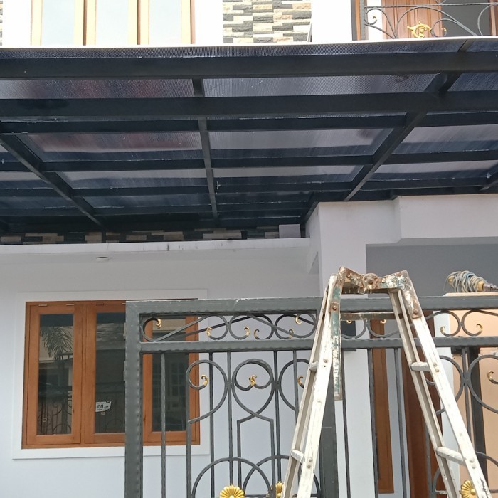 ✅Termurah Kanopi Minimalis Holo Atap Polycarbonat Twincal Terbaru