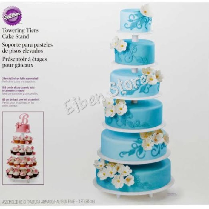 

[New Ori] Wilton 6 Floor Cake Stand / Towering Cake Stand 6 Floor Terbaru