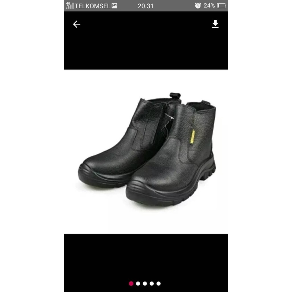 [New] Sepatu Safety Spartan Krisbow Berkualitas