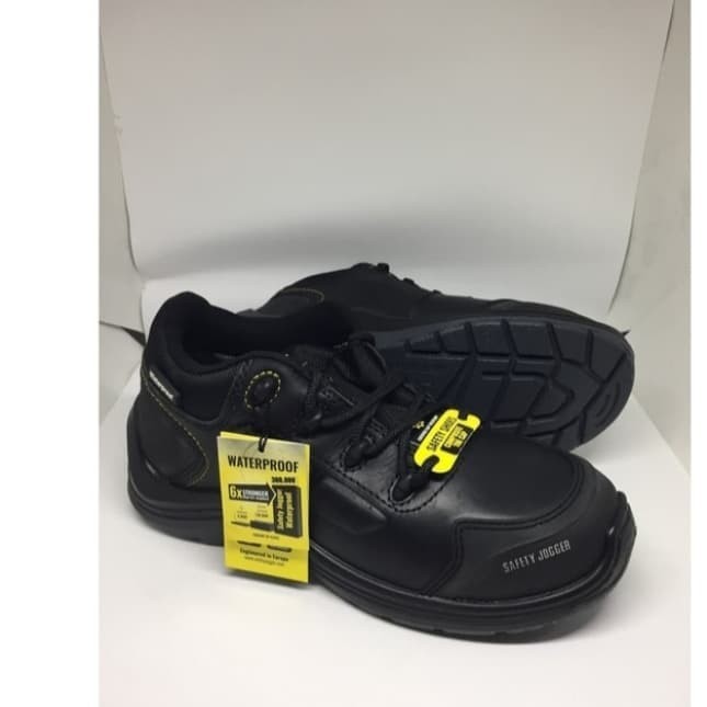 [New] Sepatu Safety Jogger Lava Black Original Terbaru
