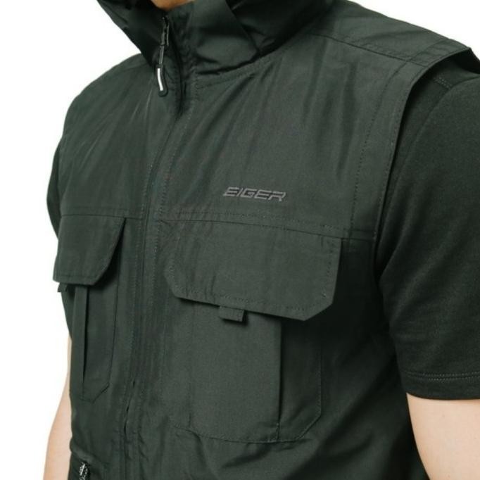 Rompi Eiger X-Speeding Street Vest - Olive, S