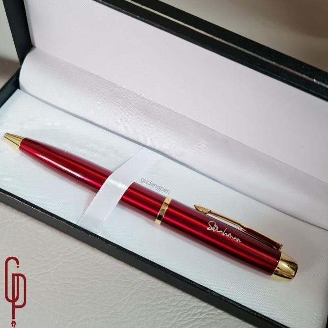 

Pul Metal El Parker Putar + Custom Nama + Box Ekslusif Kain