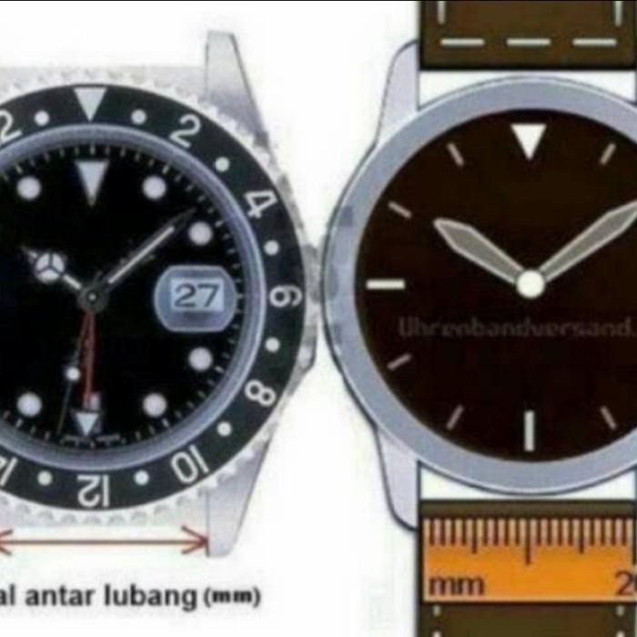Tali Jam Tangan Guess Kulit Croco Original