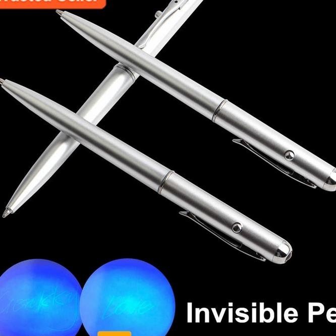 

Pul Nyontek Tak Terlihat A Tinta Invisible Dengan Uv Light Pul Invisble Sinar Uv / Invisible Ink Novelty Ballpoint S New Office School Supplies With Uv Light Magic Secret Ballpoin