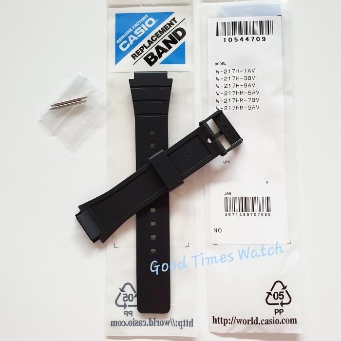 Strap Casio W-217H W-217Hm W 217H W 217Hm W 217 Casio Original