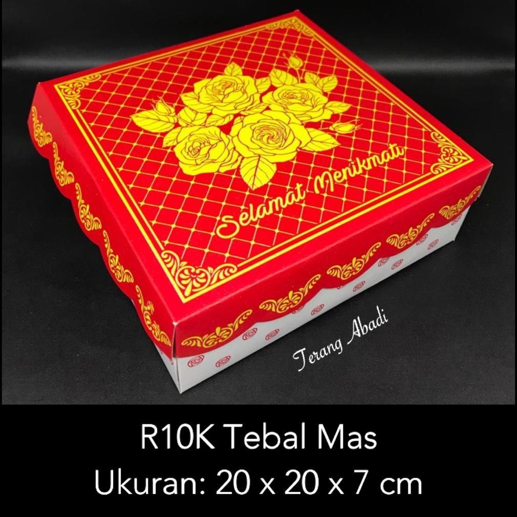 

Dus Nasi R10K 20 x 20 x 7 Tebal Mas / Dus Snack / Dus Roti / Dus Hajatan / Dus Box/ Dus Nasi/ Snack Box / dos/ Kotak Snack Roti Kue/ Kardus acara/ Box Snack/ Dos/ kotak kue/ dos jajan/ kerdus makanan