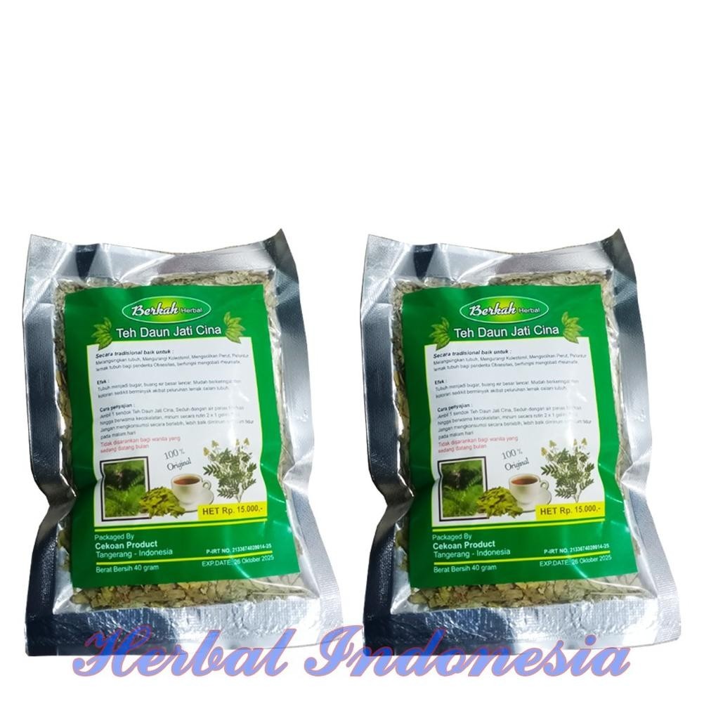 

PTR Teh Daun Jati Cina Berkah Herbal 40 gr | Teh Pelangsing TERLARIS