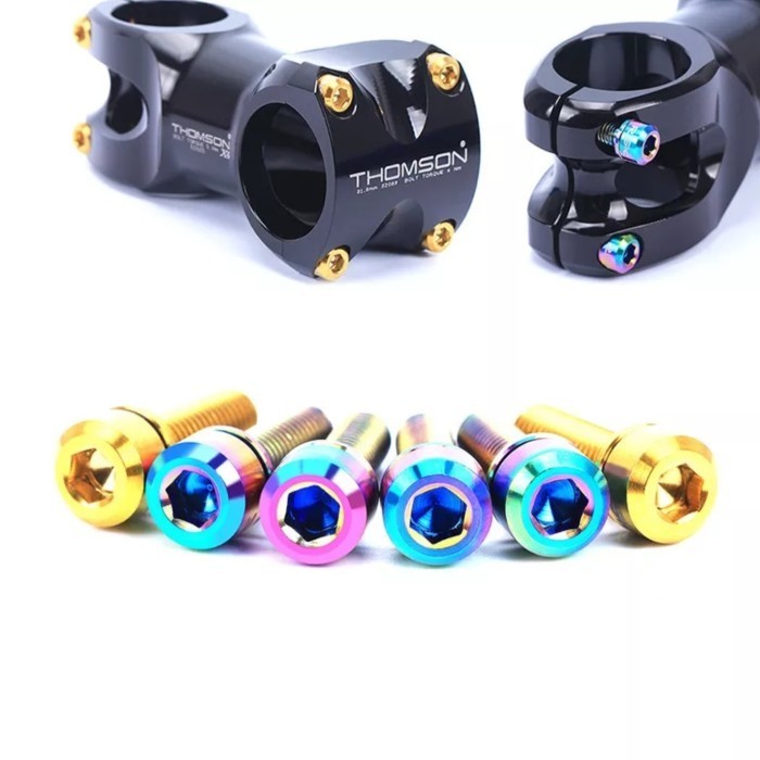 Baut Stem Titanium - Titanium Bolt Stem - Baut Stem Sepeda