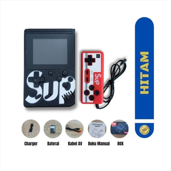 [LIMITED QUALITY] Double Gameboy SUP 400in1 Double Console Gameboy Retro Plus Stick