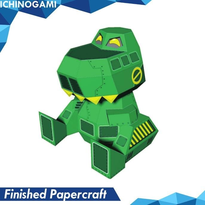 

Papercraft (DIY) ROBO-REX Miniature Figure