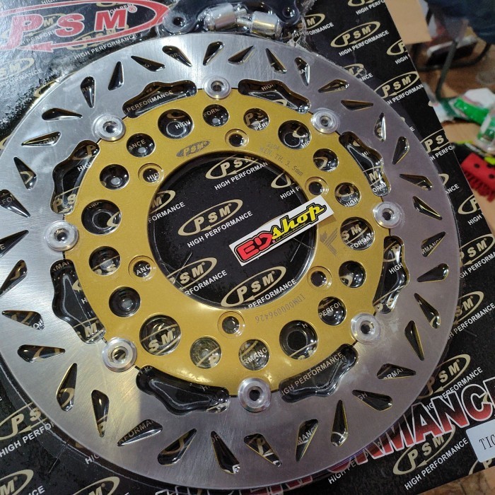 ✅Baru Disc Cakram Psm I Depan Tiger Megapro Old Cb150 Racing Floating 320Mm Limited