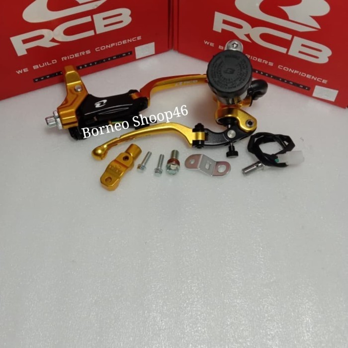 ✅Baru Master Rem Rcb S1 Plus Handle Kopling Rcb S1 Ninja RRr R15 V2 V3 R25 Berkualitas