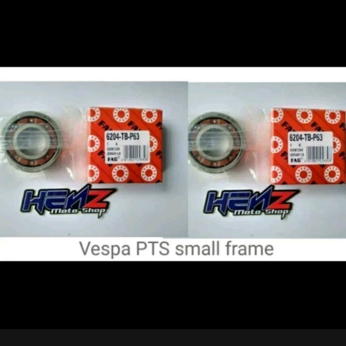 ✅Baru Bearing High Speed Vespa Pts Small Frame Fag Tbp63 Keramik Germany Limited