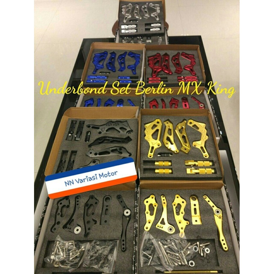 ✅Baru Underbone Berlin Jupiter Mx King Full Set / Underbone Mx King Full Cnc Limited