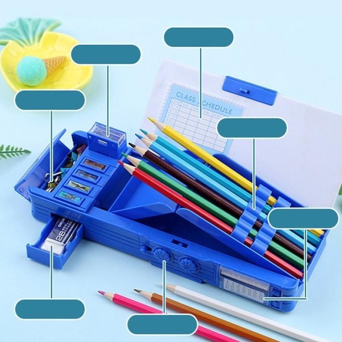 

Kotak Pensil Anak Dengan Kata Sandi Ganda Space Exploration LS