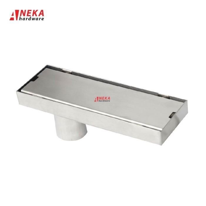Floor Drain Saringan Air Panjang Minimalis Lubang Samping