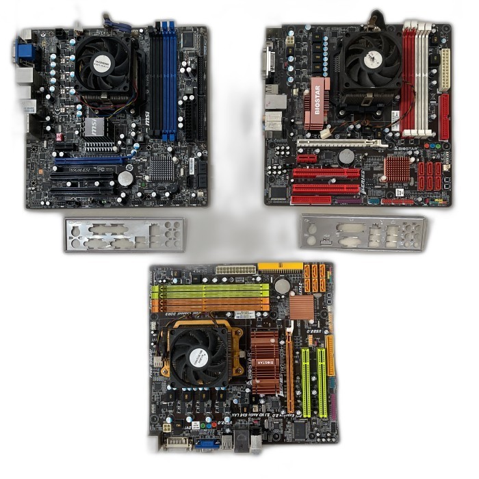 PAKETAN AMD PHENOM II X4 945 MOBO AM3 ON DDR3 + FAN AMD