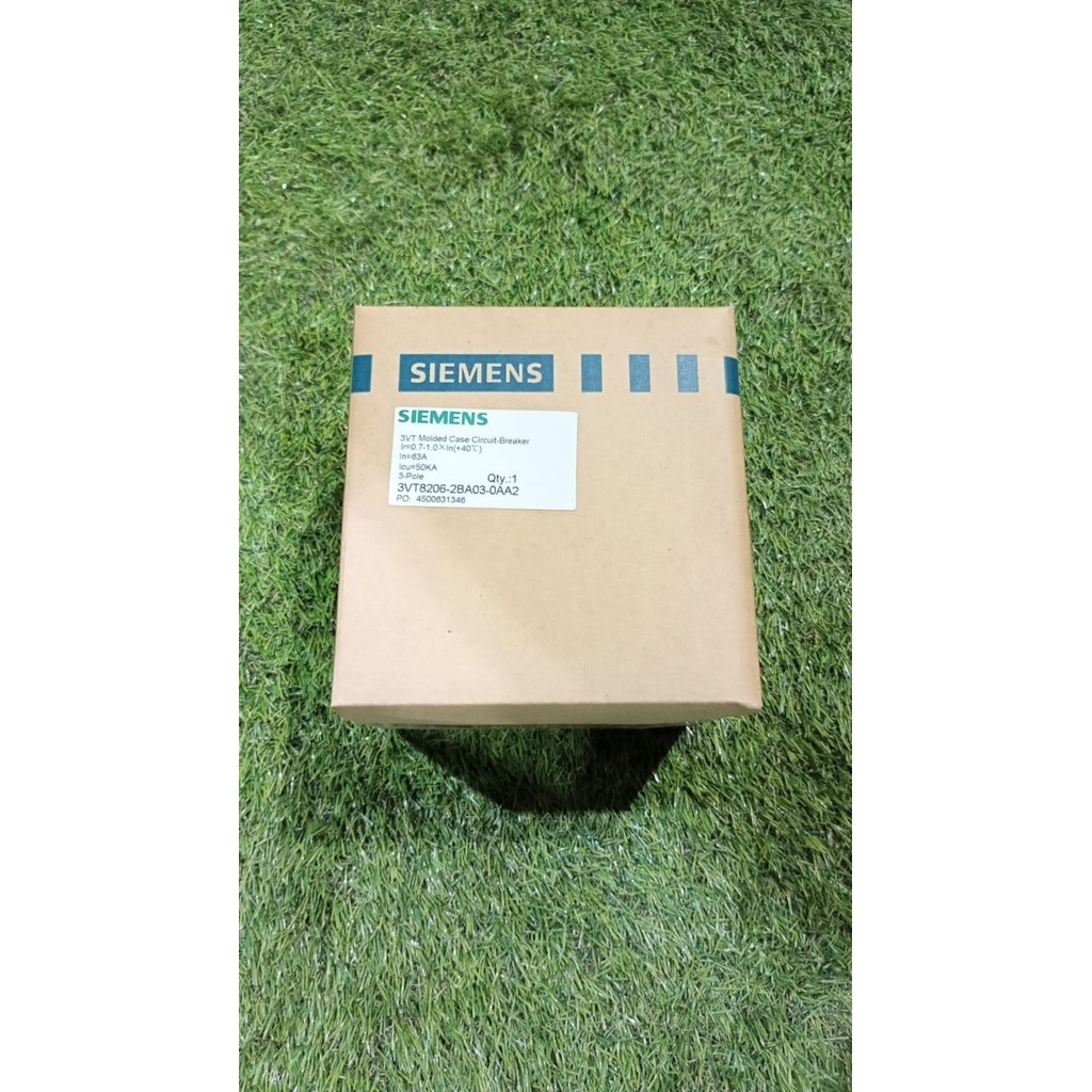 [New Ori] Circuit - Breaker Mccb Siemens 3Vt8206-2Ba03-0Aa2 Terbaru