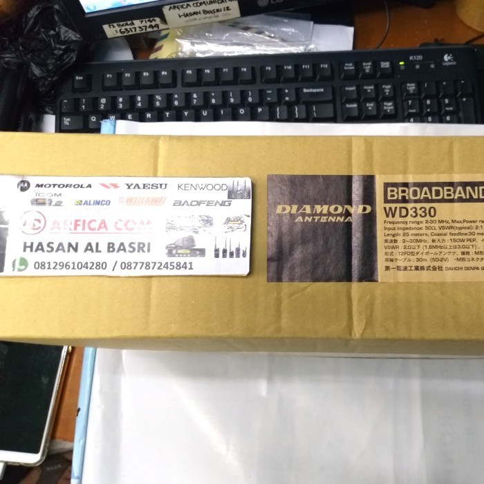 [New] Diamond Antenna Wd330 Broadband Hf Antena Diamond Wd 330 Terbaru