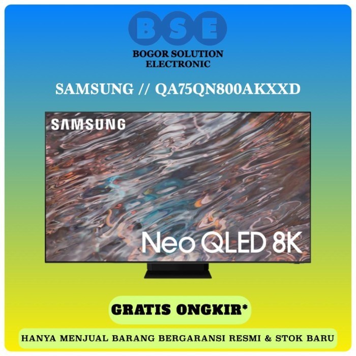 [New] Samsung Qa75Qn800Akxxd Neo Qled 8K Samsung 75Qn800A Neo Qled 8K 75 Berkualitas