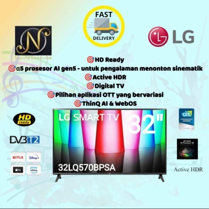 [New] Lg 32Lq570 Smart Digital Tv 32 Smart Tv Lg 32Lq570Bpsa Diskon