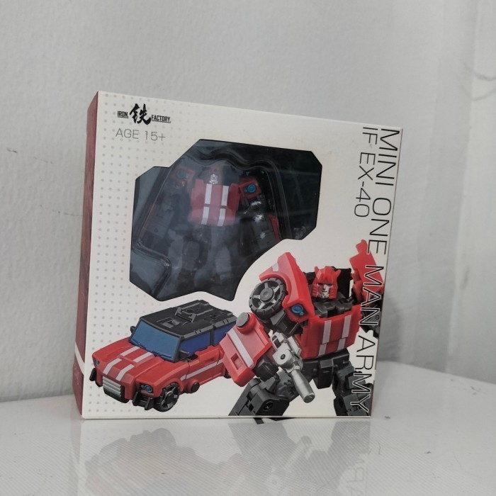 [Ori] Iron Factory Mini One Army - Cliffjumper If Ex-40 Transformers Diskon
