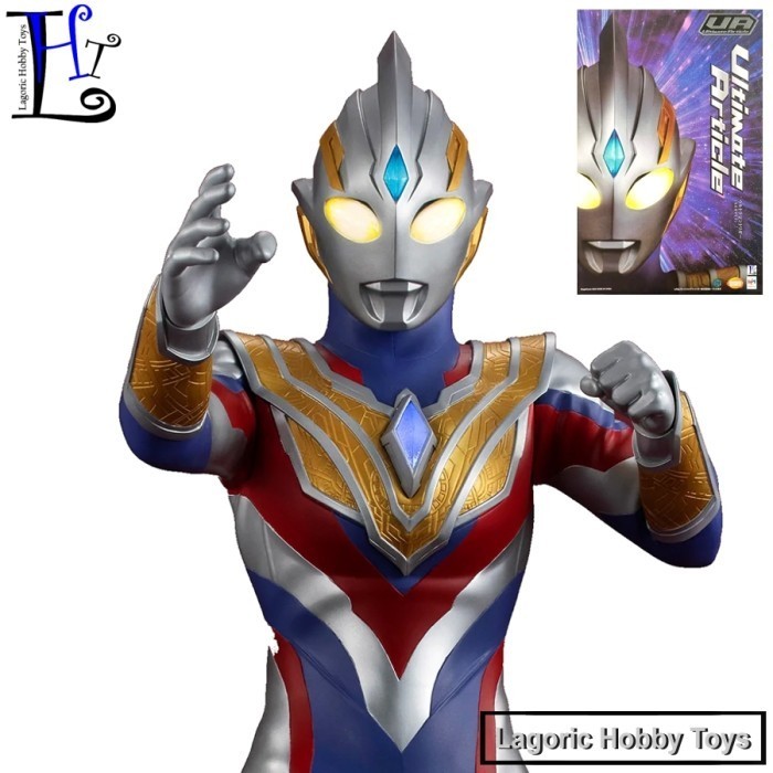 [Ori] Ultimate Article Ultraman Trigger Multi Type Megahouse Mainan Figure Berkualitas