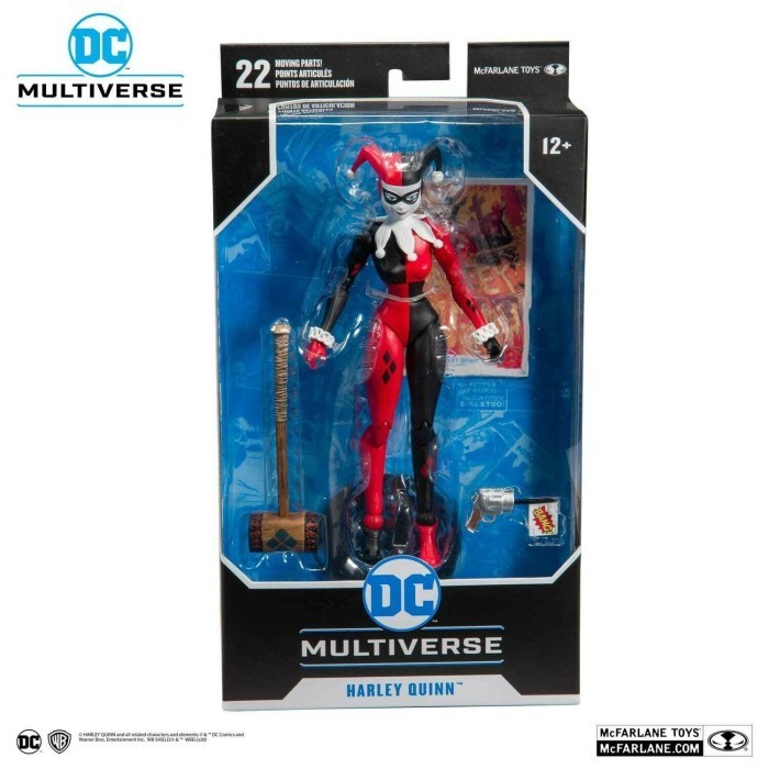 [Ori] [Mcfarlane] Dc Multiverse - Harley Quinn Classic Berkualitas