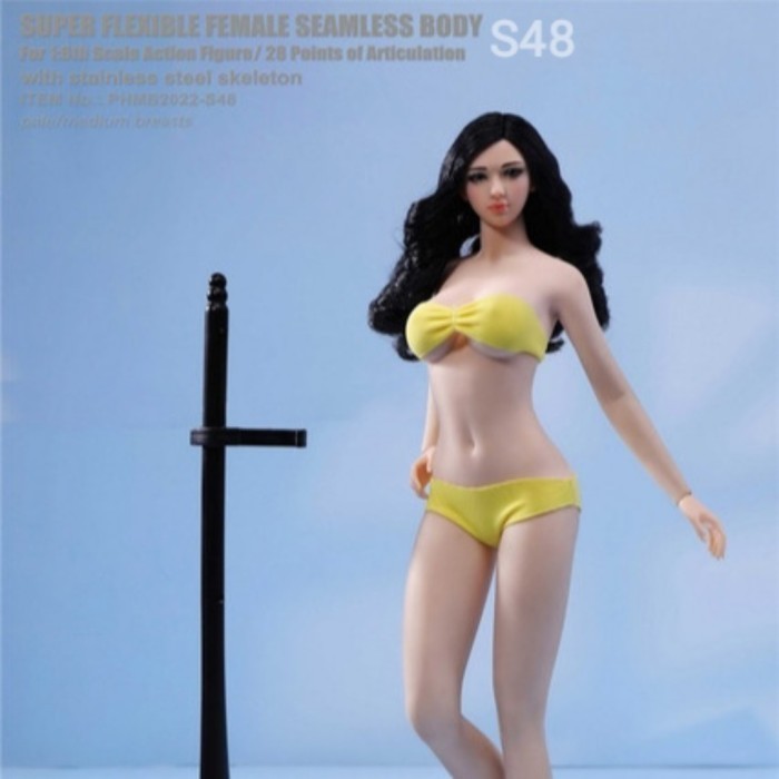 [Ori] Figure 1:6 Phicen Tbleague Super Flexible Female Seamless Body [S48] Limited