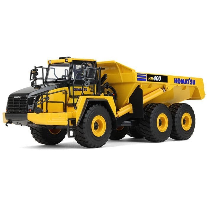 [Original] Miniatur Diecast Articulated Komatsu Hm400 Dump Truck 1/50 Original Berkualitas