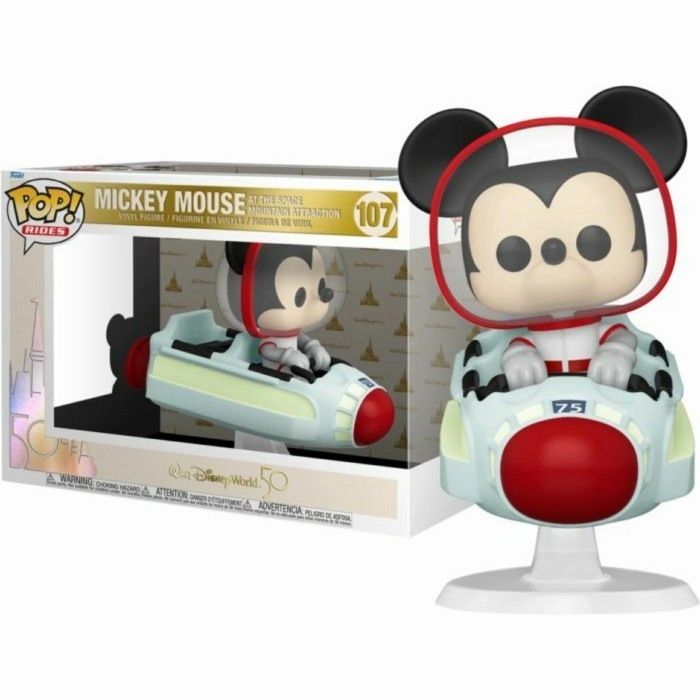 [Ori] Funko Pop Rides Disney 50Th - Mickey Mouse At The Space Mountain Limited
